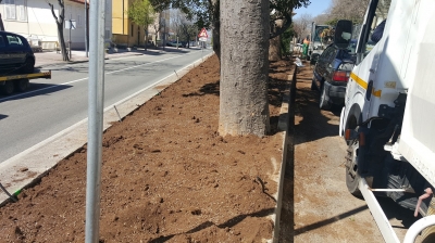 razastiranje poboljšivača tla